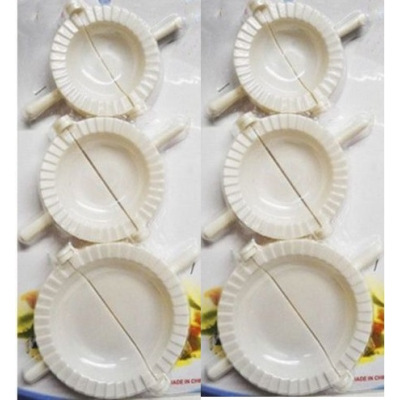 قالب عمل المعجنات والحلويات والقطايف بــ 3 احجام 6 قطع