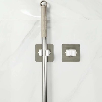 حامل ممسحة ومكنسة و منظم للأدوات مفرد