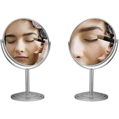 مرآة مكياج للتسريحة مكبرة شكل دائري .بيضاوي . قلب