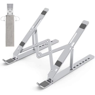 حامل لابتوب قابل للتعديل مصنوع من الألومنيوم