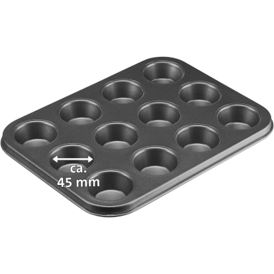 قالب كيك غير لاصقة 12 تجويف