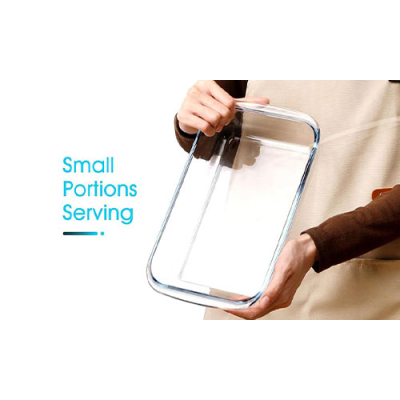 صحن بايركس مفرد مستطيل 30 سم